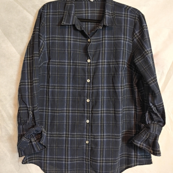 Kontrol contemporary plaid button up top - Picture 9 of 11